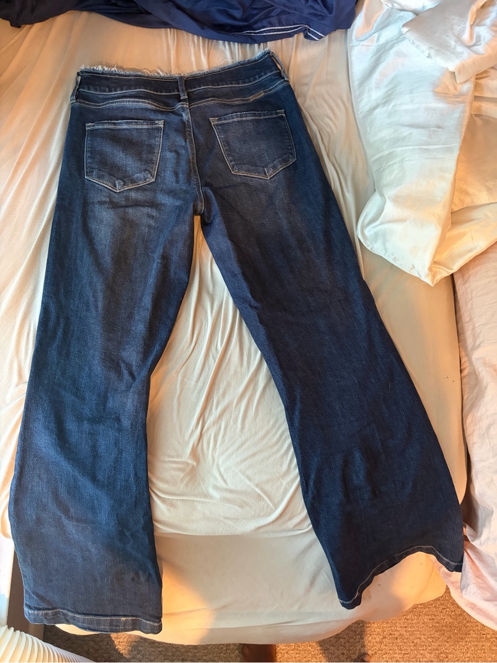 Kancan Women’s Dark Blue Denim Jeans - Picture 4 of 5